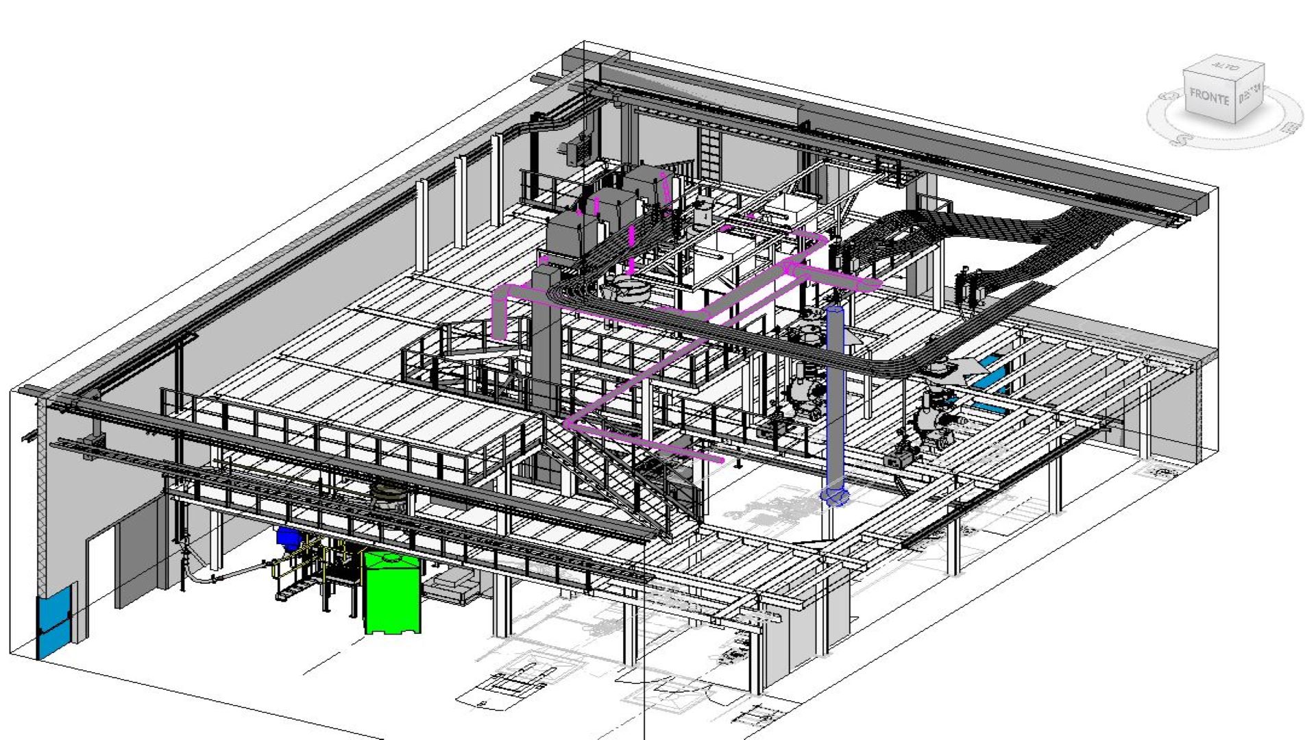 Development of the Industrial project new production line for plastics plant by CED Ingegneria-5