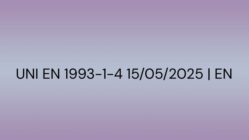 UNI EN 1993-1-4 15052025 EN