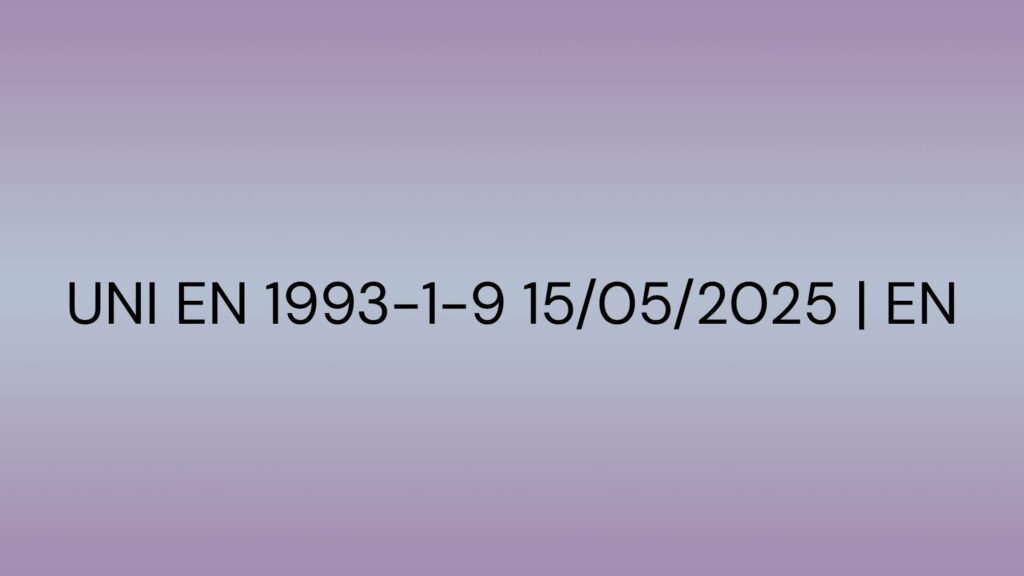 UNI EN 1993-1-9 15052025 EN