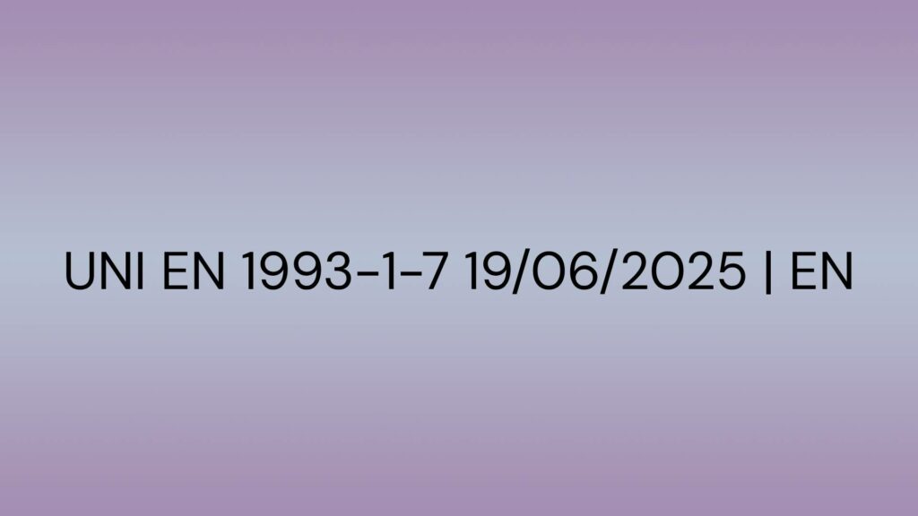Realizzazione del progetto Norme UNI EN 1993-1-7 19/06/2025 | EN di CED Ingegneria-