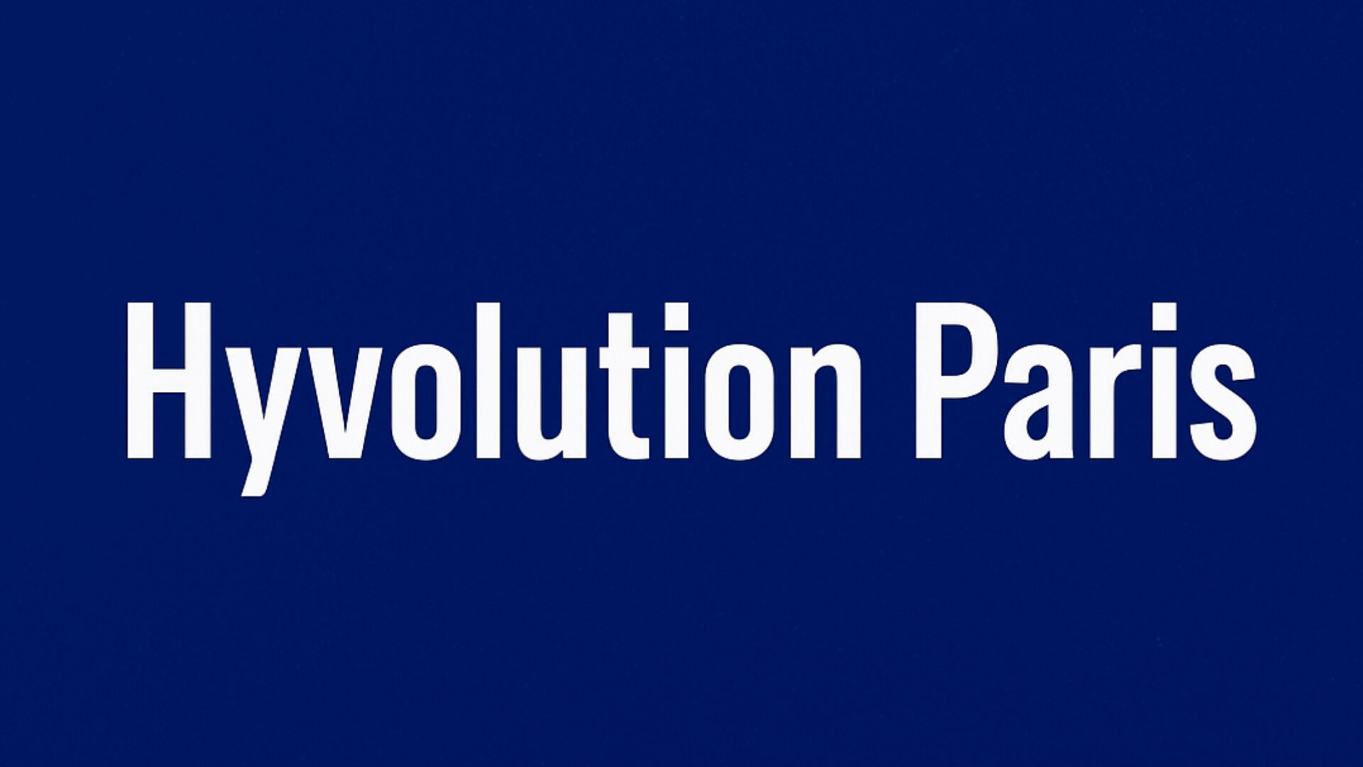 Hyvolution paris 2026 Hyvolution paris 2026